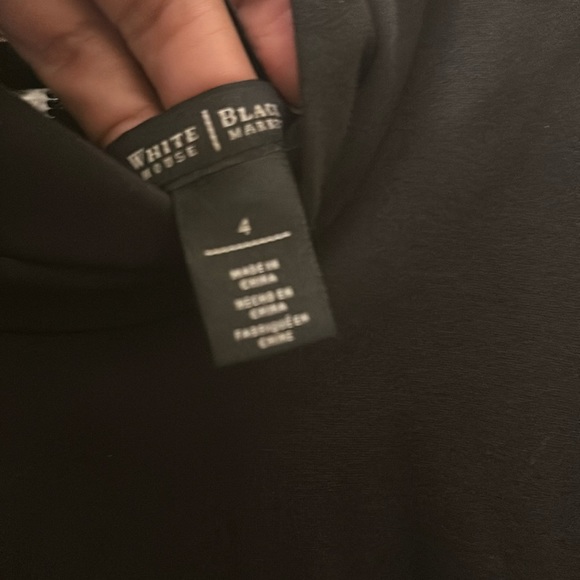 White House black Market Black sleeve less sheath dress 4 - Picture 6 of 7